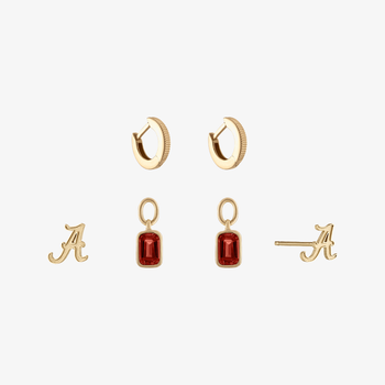 Alabama Logo Florentine Earring Bundle
