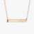 Alpha Chi Omega Horizontal Bar Necklace