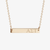Alpha Sigma Tau Horizontal Bar Necklace