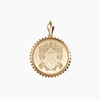 Alpha Gamma Delta Sunburst Crest Pendant