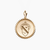 Alpha Phi Sunburst Crest Pendant