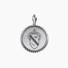 Alpha Phi Sunburst Crest Pendant