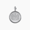 Alpha Xi Delta Sunburst Crest Pendant