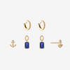 Delta Gamma Anchor Florentine Earring Bundle