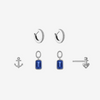 Delta Gamma Anchor Florentine Earring Bundle