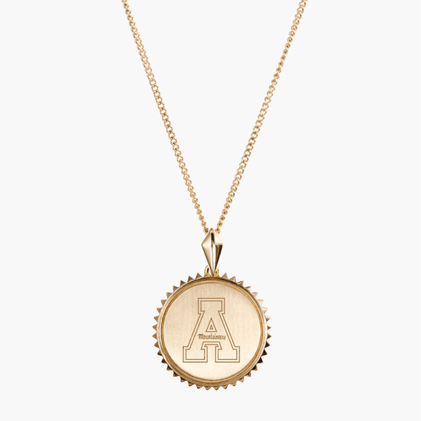 Appalachian State Sunburst Pendant