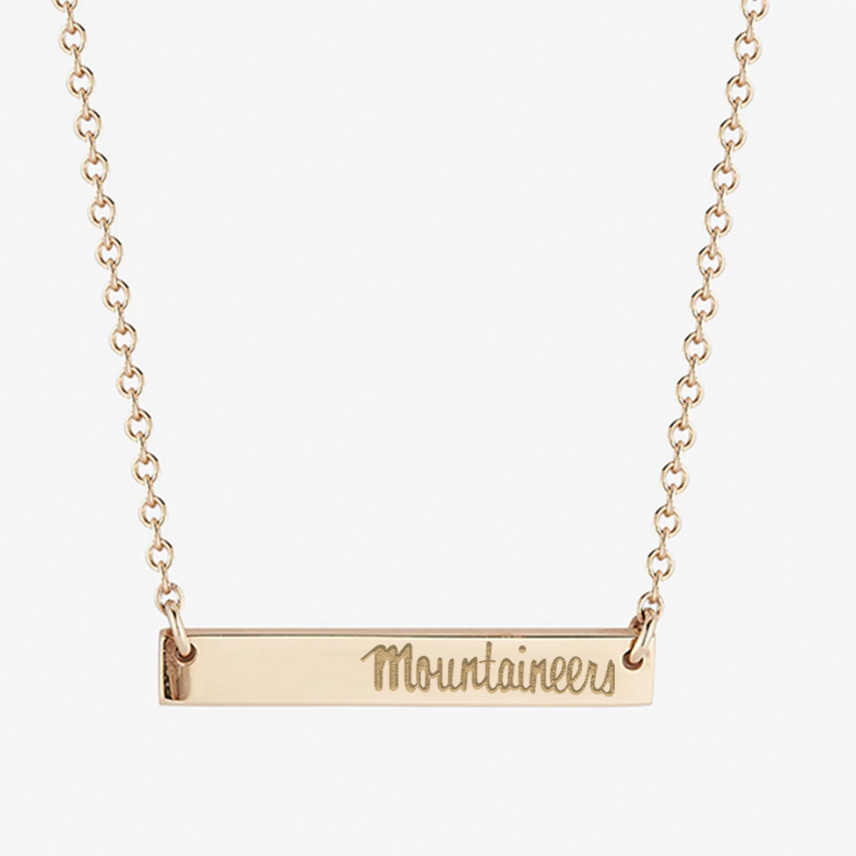 Appalachian State Mountaineers Horizontal Bar Necklace