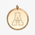Appalachian State Florentine Pendant