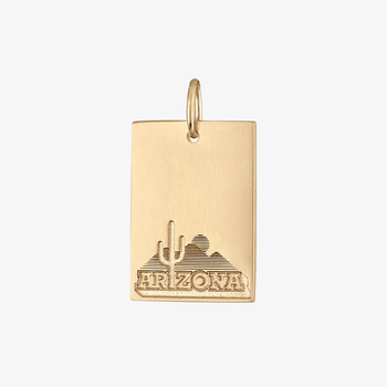 Arizona Vintage Rectangle Pendant