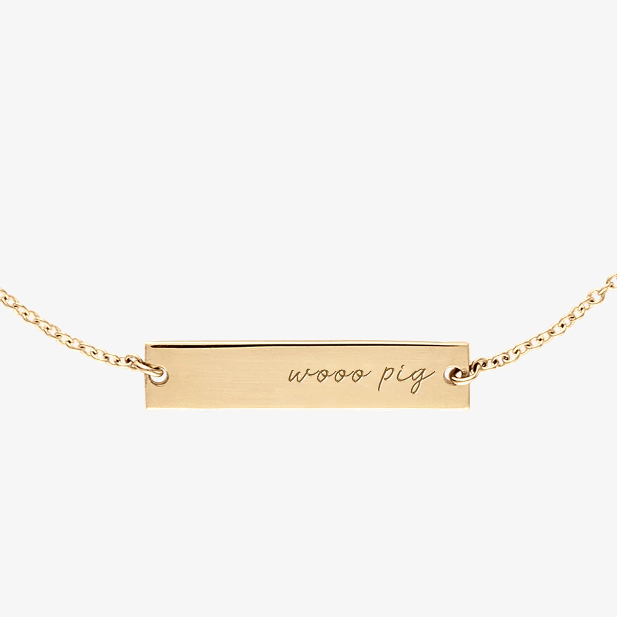 Arkansas Wooo Pig Bracelet