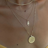 USC Florentine Pendant on figure
