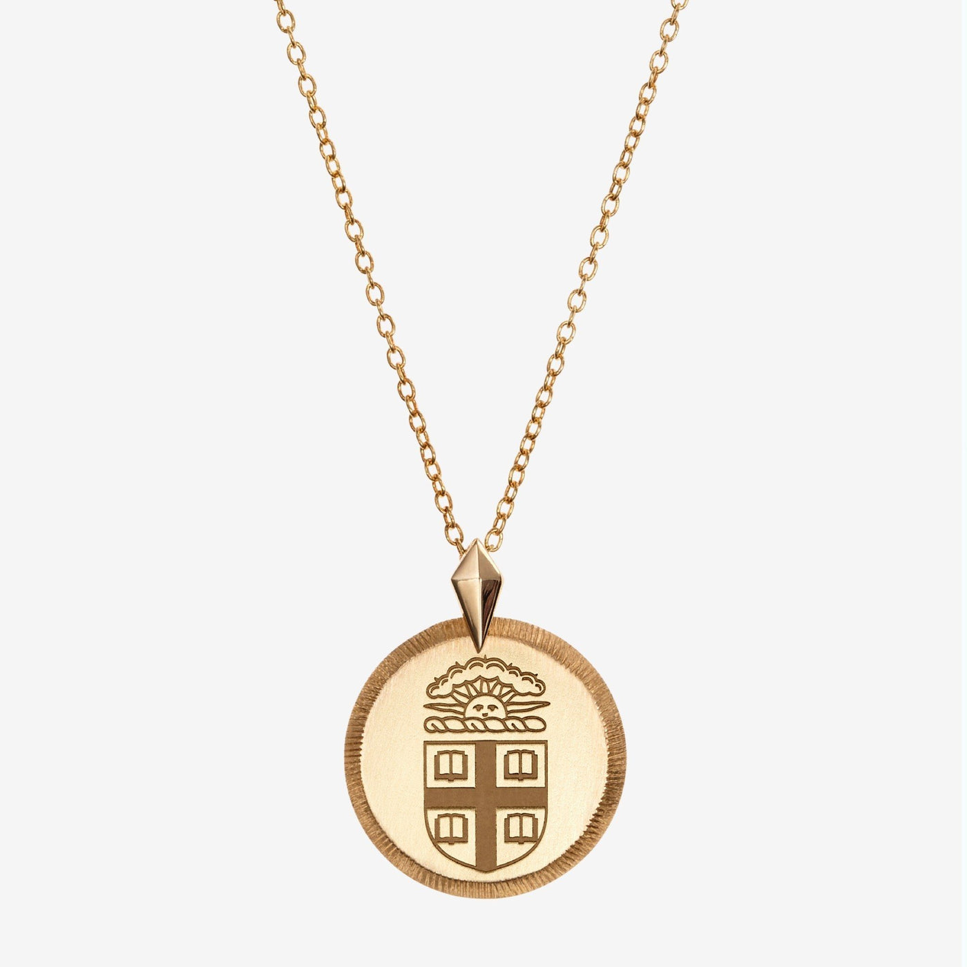 Brown Florentine Pendant