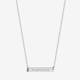 BYU Horizontal Bar Necklace