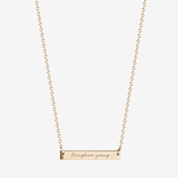 BYU Horizontal Bar Necklace