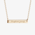 BYU Horizontal Bar Necklace