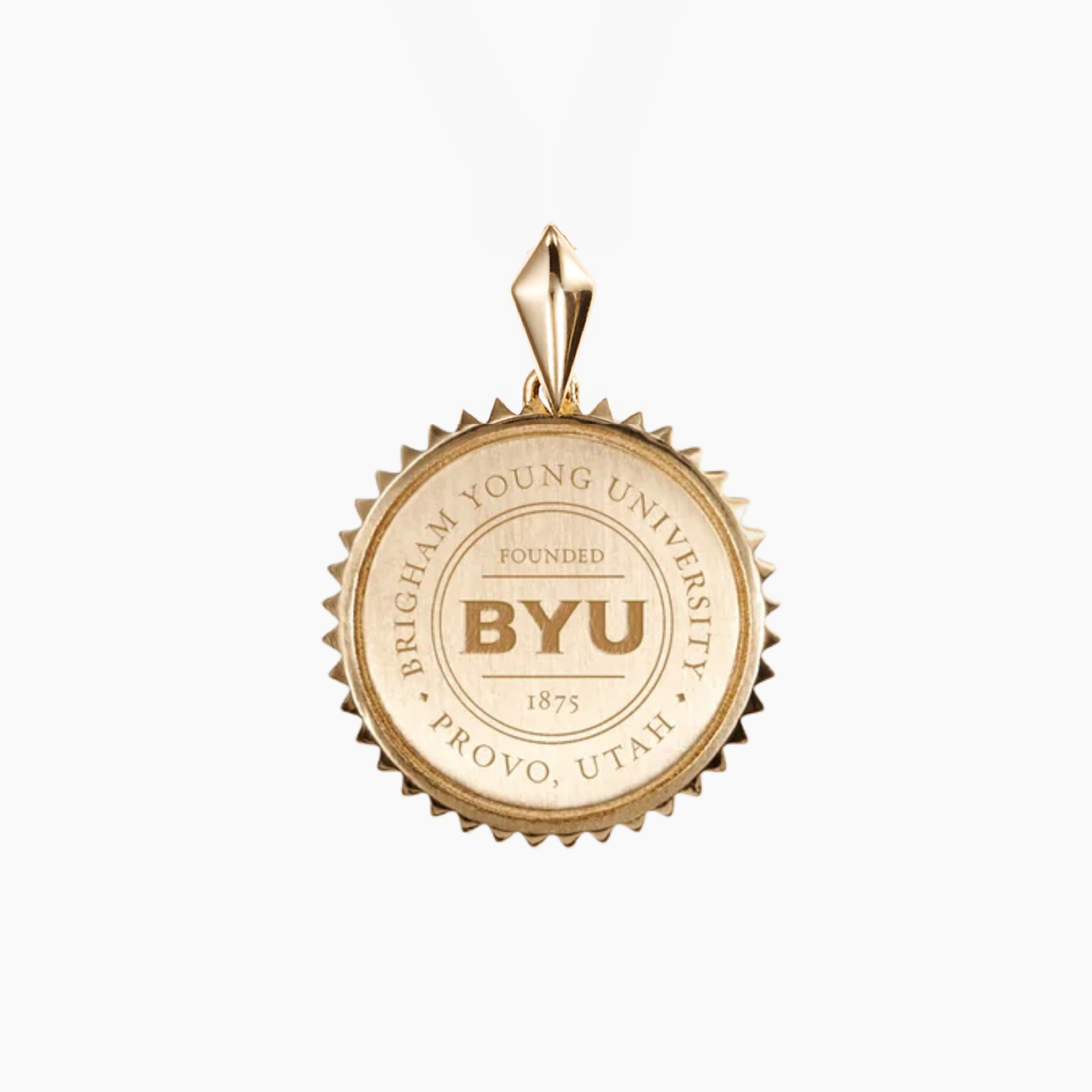 BYU Sunburst Pendant
