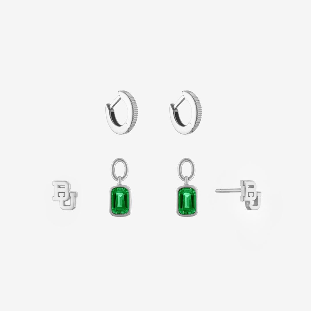 Baylor Logo Florentine Earring Bundle