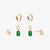 Baylor Logo Florentine Earring Bundle