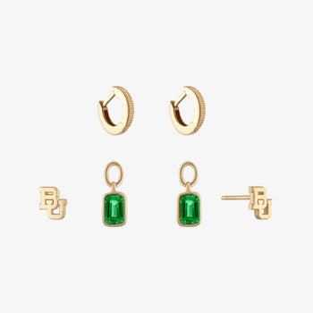 Baylor Logo Florentine Earring Bundle
