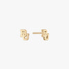 Baylor Logo Stud Earring