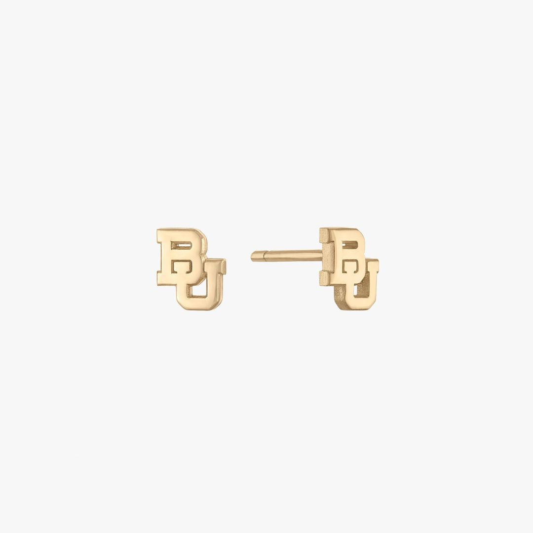 Baylor Logo Stud Earring
