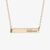 Berkeley California Horizontal Bar Necklace