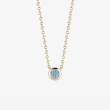 Blue Topaz Necklace