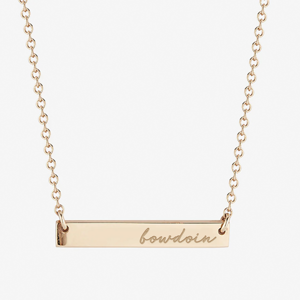 Bowdoin Horizontal Bar Necklace