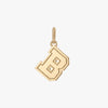 Brown Logo Charm
