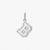 Brown Logo Charm