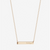 Ohio State Buckeyes Horizontal Bar Necklace