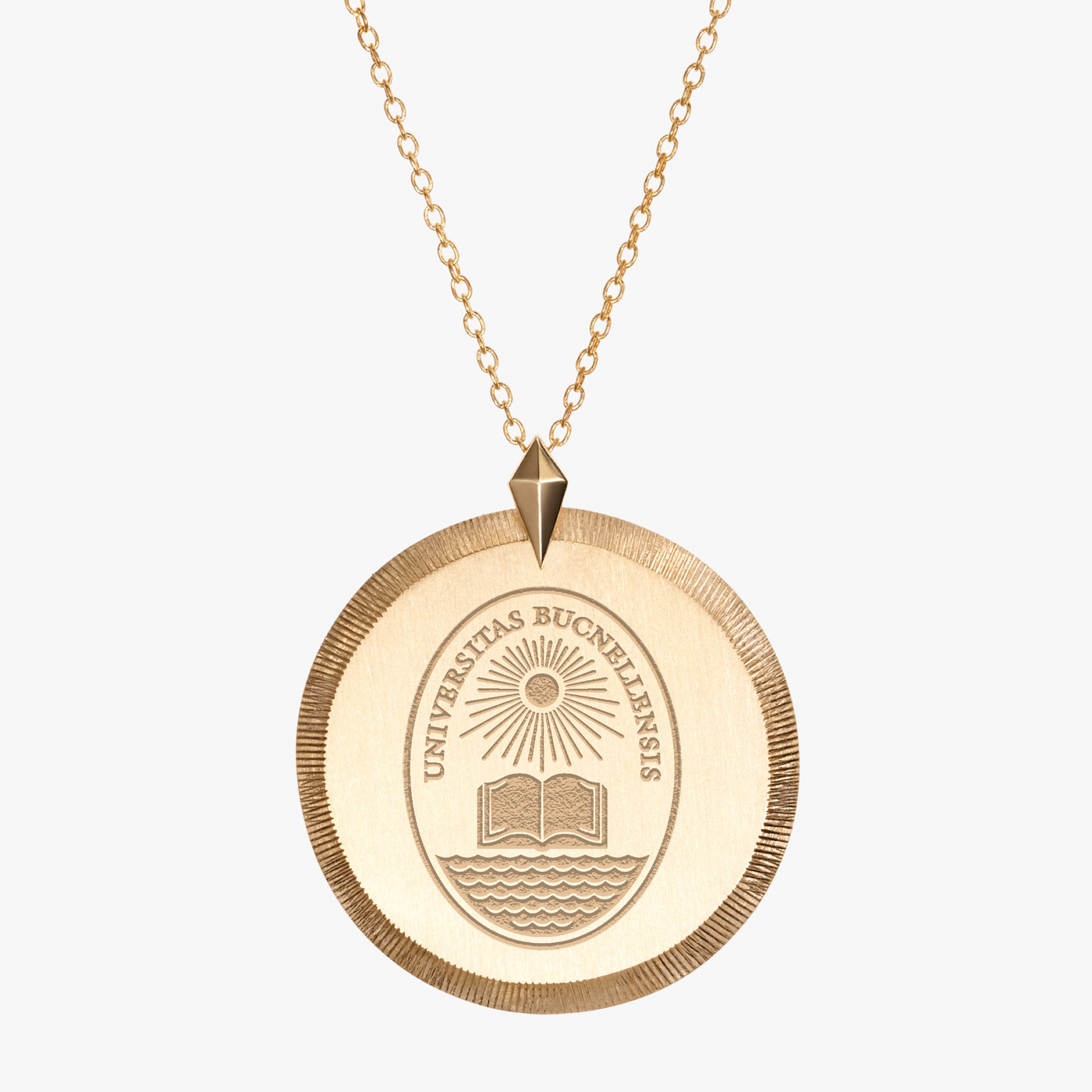 Bucknell Seal Florentine Pendant