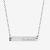 Bucknell Horizontal Bar Necklace