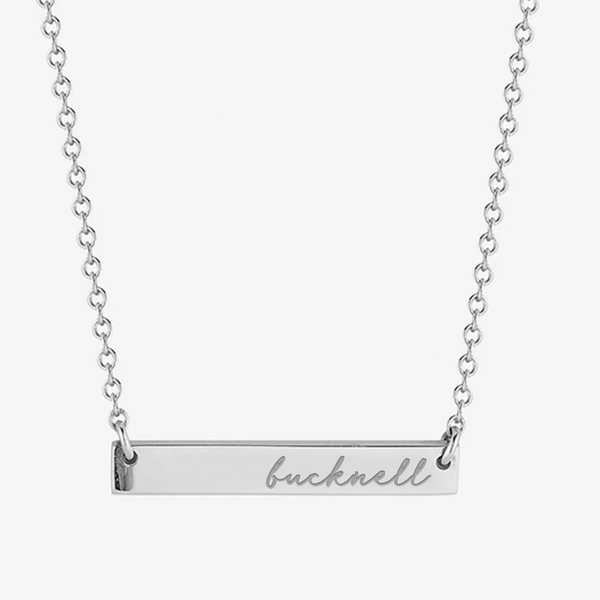 Bucknell Horizontal Bar Necklace