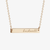 Bucknell Horizontal Bar Necklace