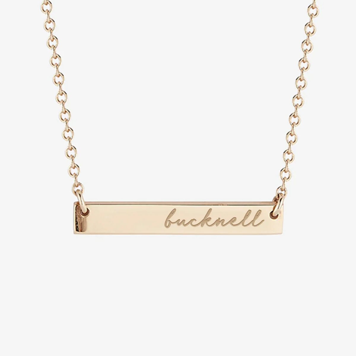 Bucknell Horizontal Bar Necklace