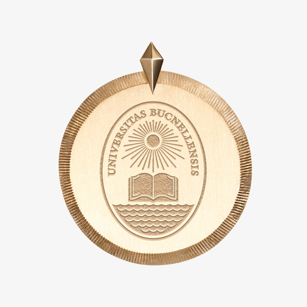 Bucknell Seal Florentine Pendant