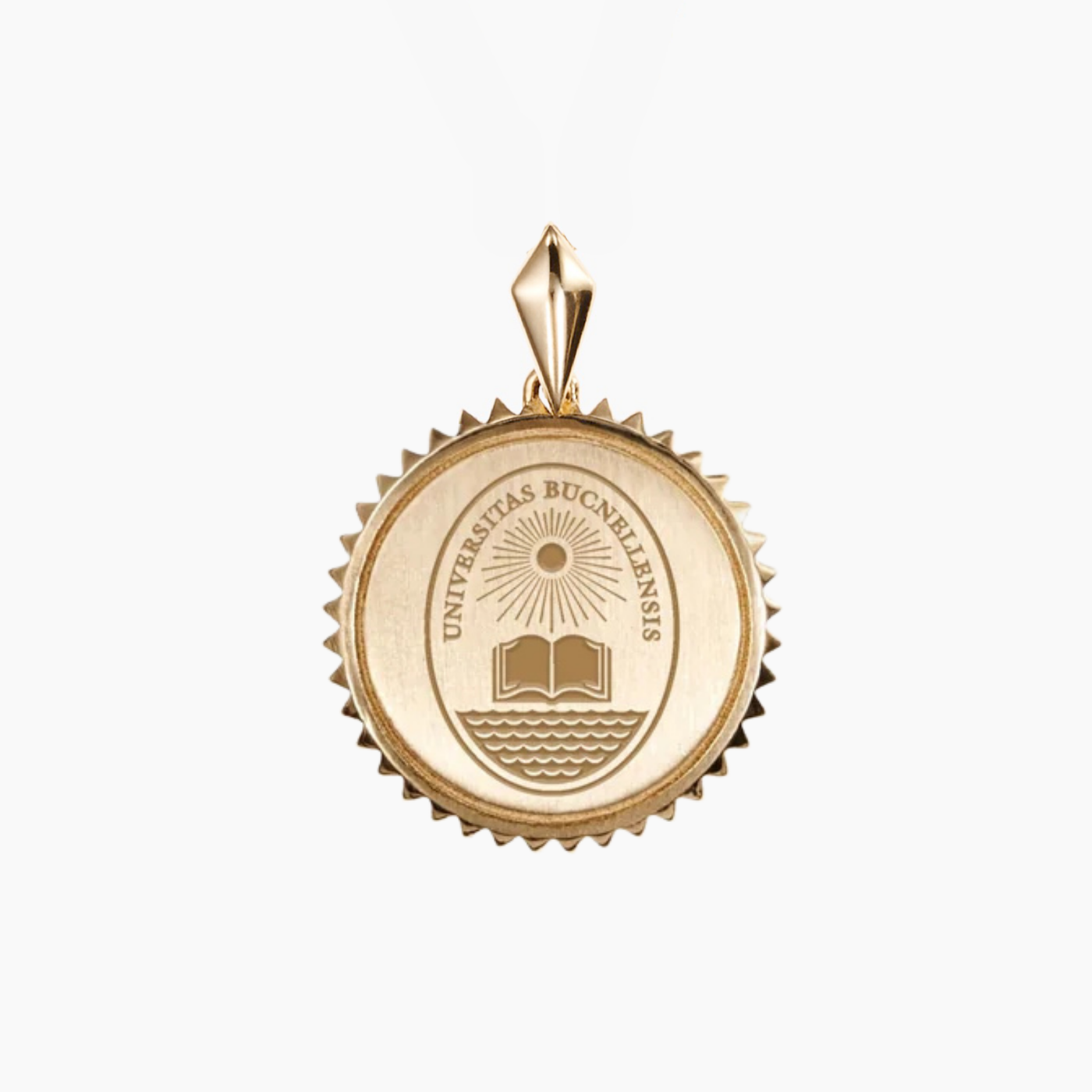 Bucknell Seal Sunburst Pendant