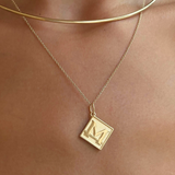 Michigan M on the Diag Pendant on figure