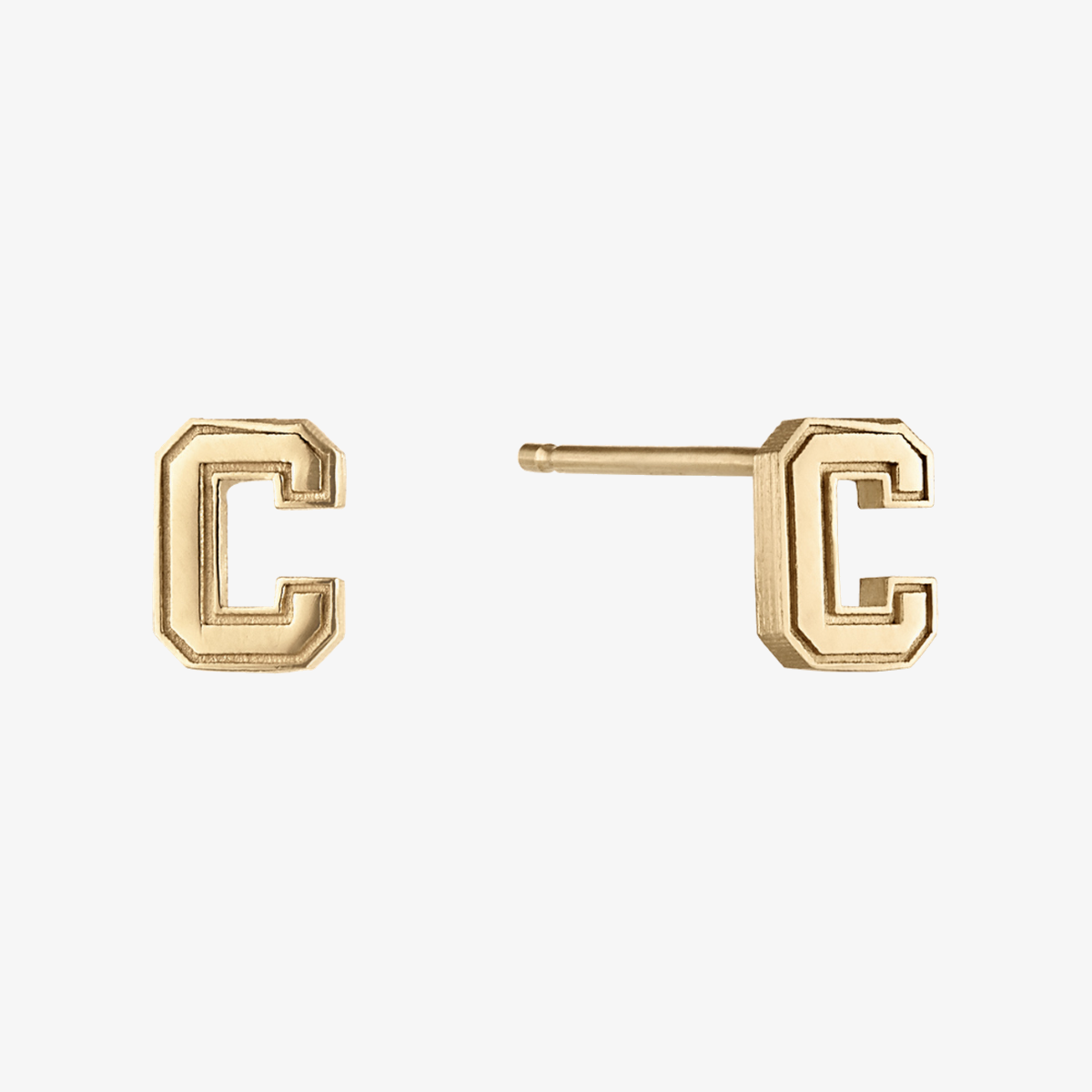 Cornell Logo Stud Earrings