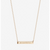 Cathedral Horizontal Bar Necklace