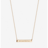 Cathedral Horizontal Bar Necklace