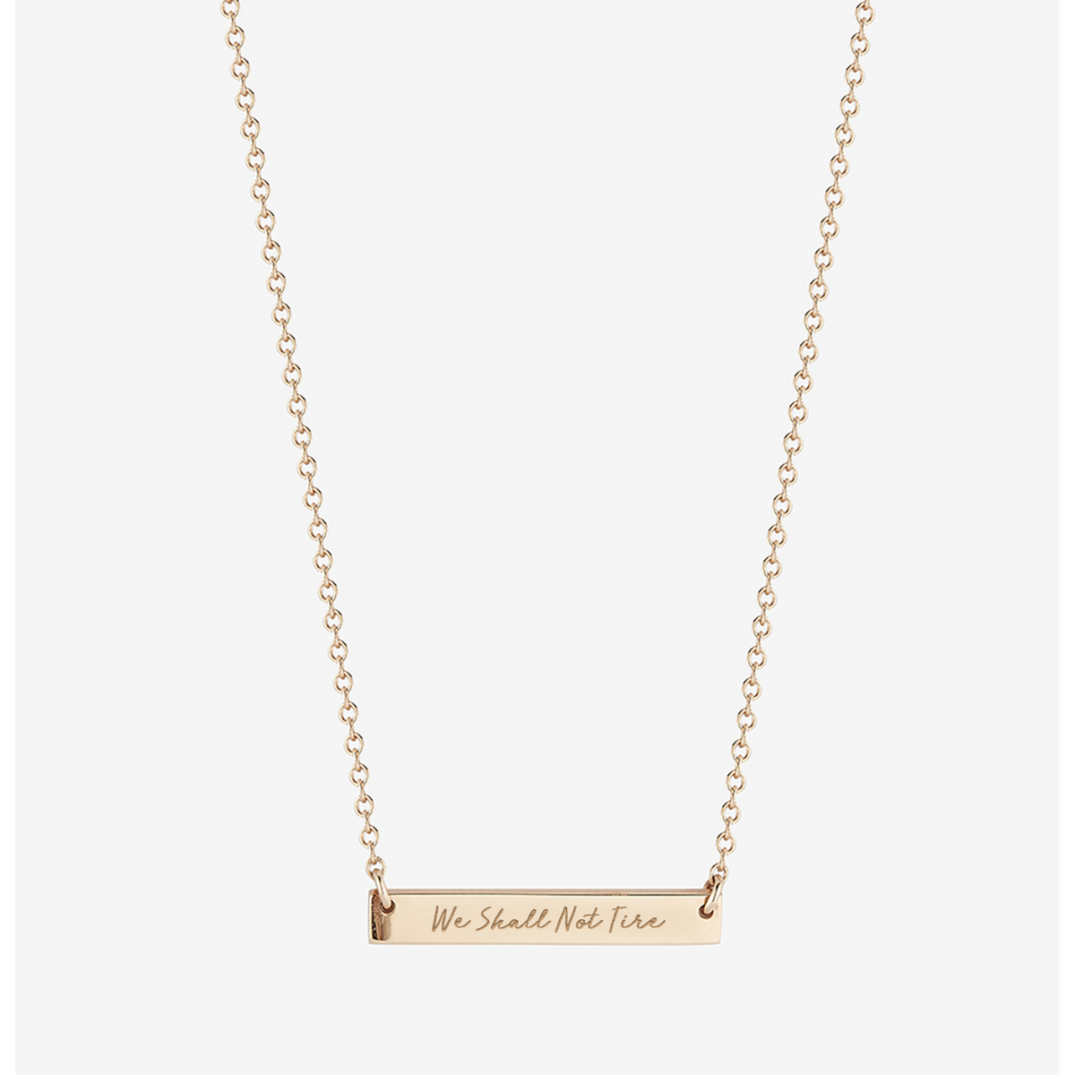 Cathedral Horizontal Bar Necklace