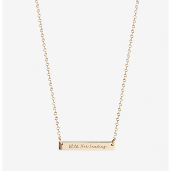 Cathedral Horizontal Bar Necklace