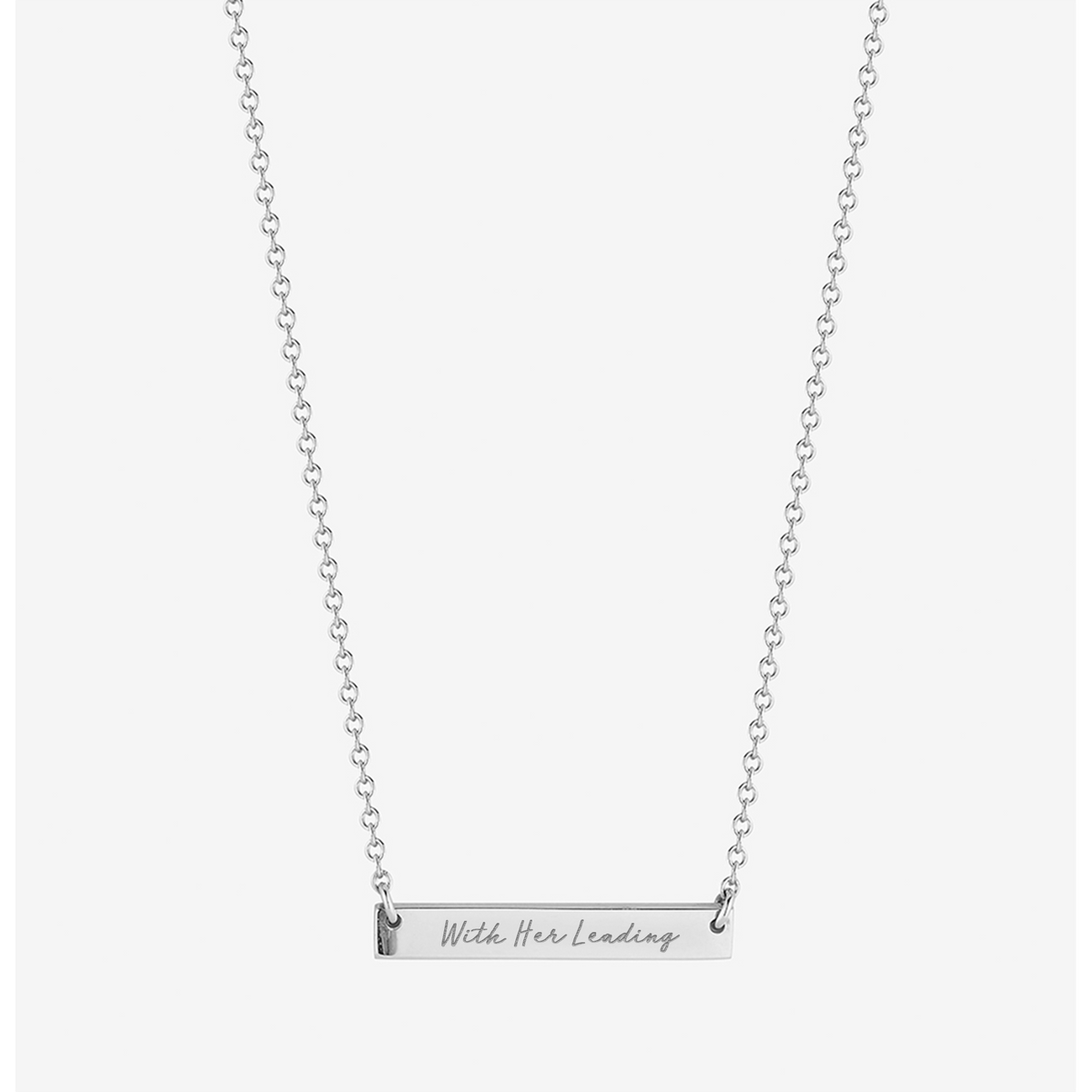 Cathedral Horizontal Bar Necklace