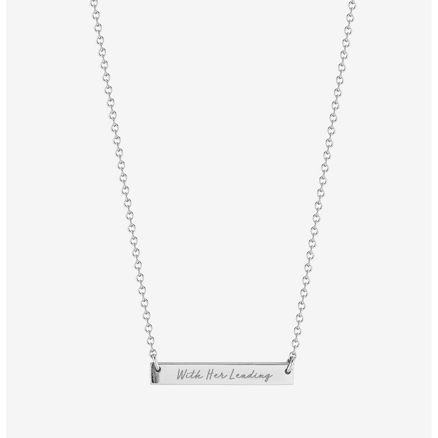 Cathedral Horizontal Bar Necklace
