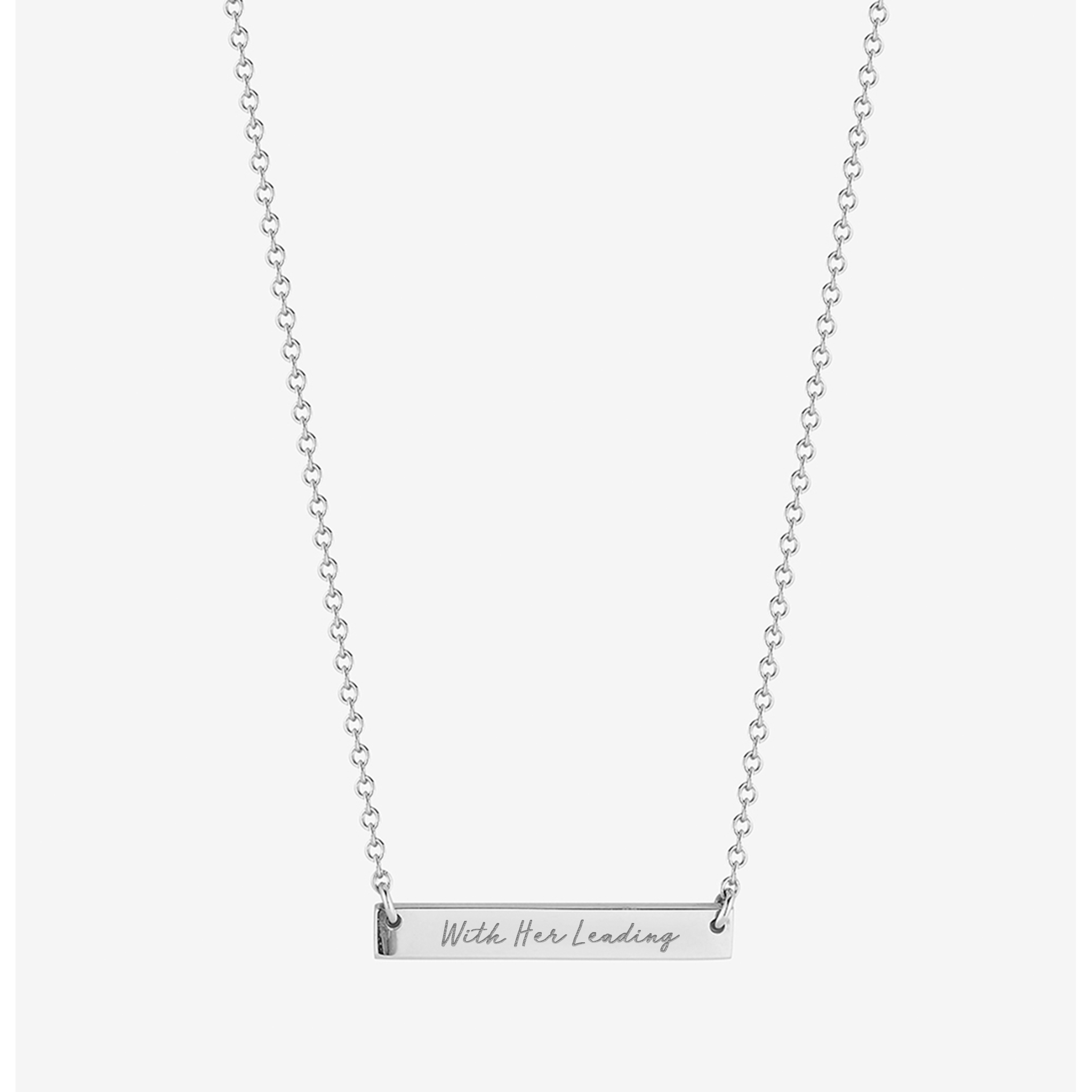 Cathedral Horizontal Bar Necklace