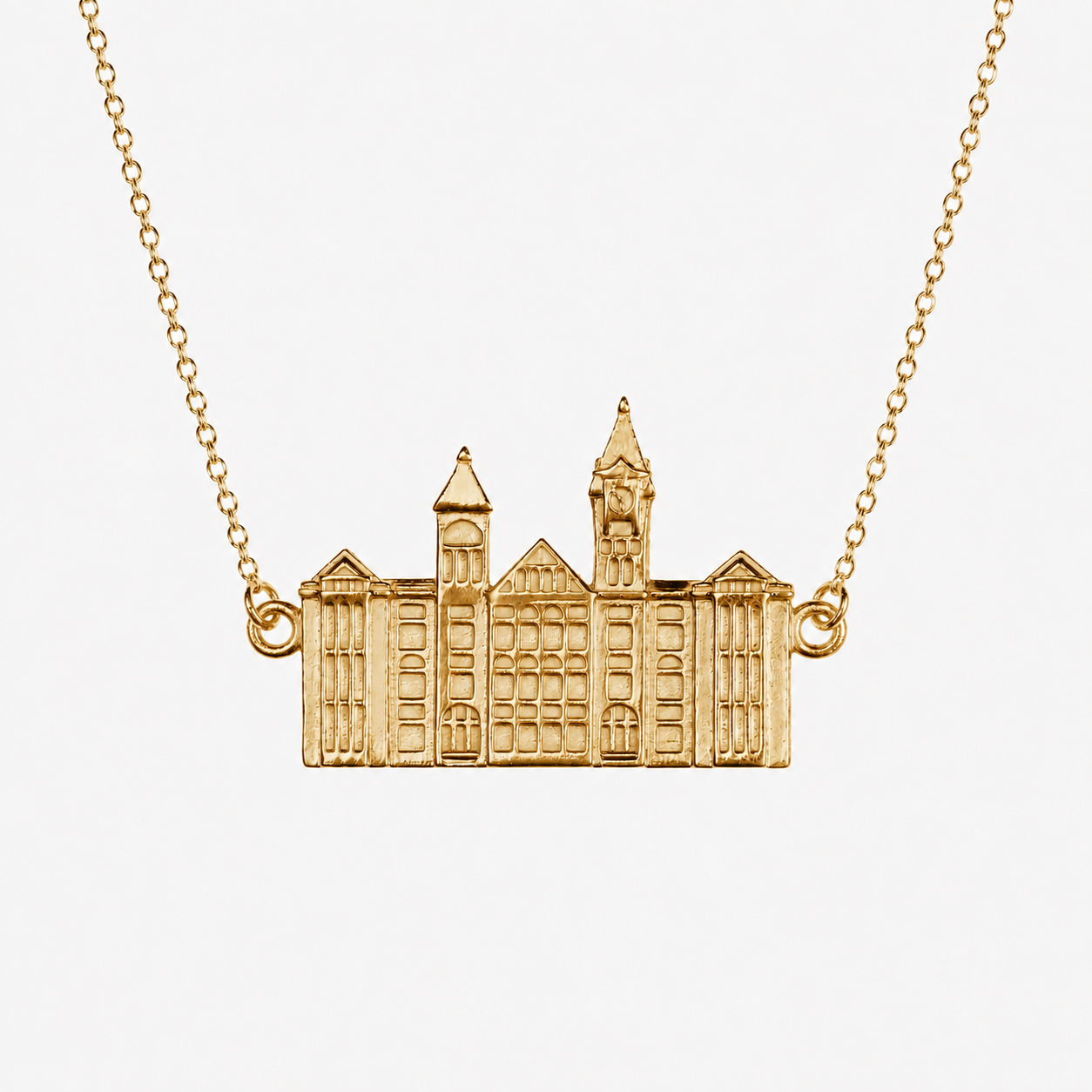 Auburn Samford Hall Necklace