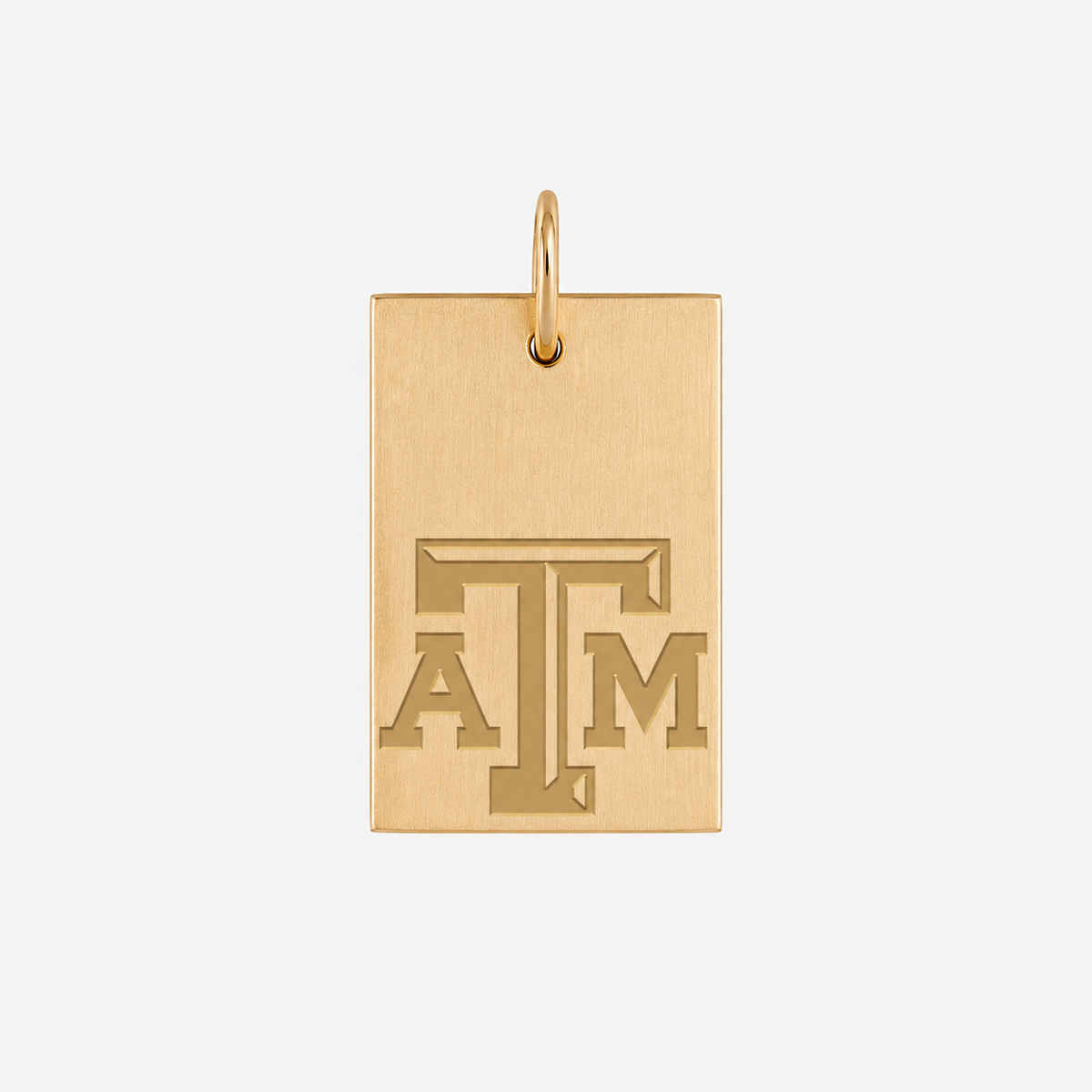 Texas A&M Rectangle Pendant