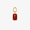 Garnet Earring Charm